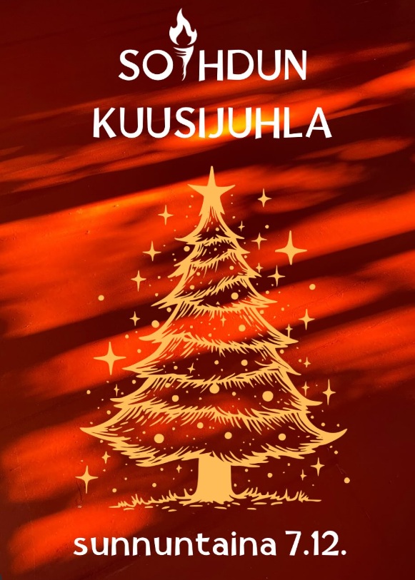 Kuusijuhla Hyvinvointikeskus Soihdussa 7.12 Hämeenlinna