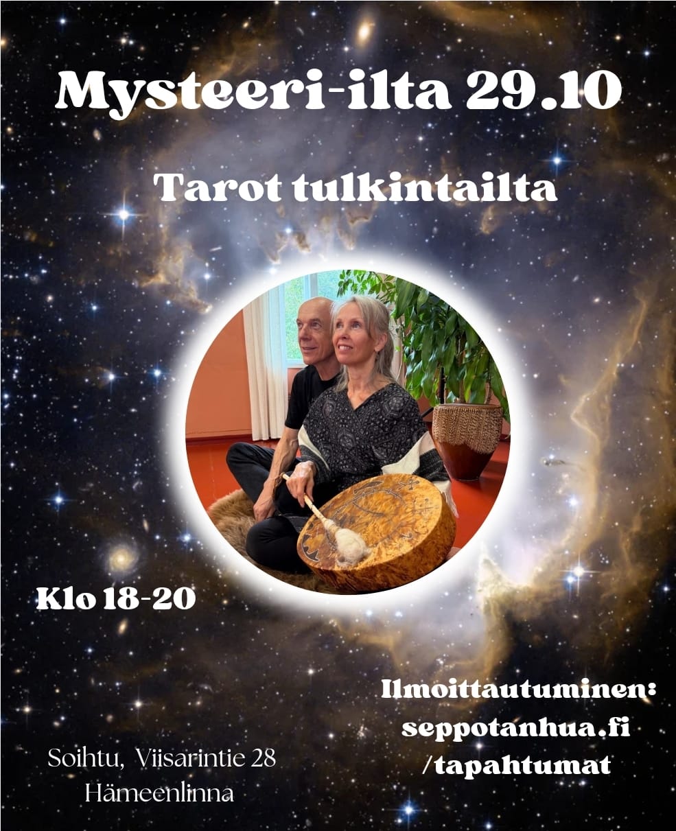 MYSTEERI-ILTA to 29.10 Hämeenlinna: Tarot tulkintailta