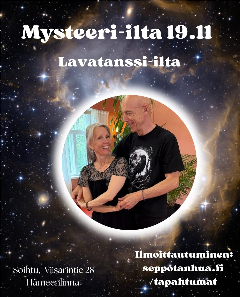 MYSTEERI-ILTA to 19.11 Hämeenlinna: Lavatanssi-ilta